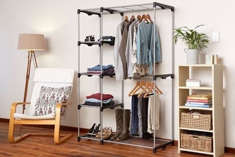 26% off on Retractaline Double Rod Wardrobe with 5 Shelves | OneDayOnly ...