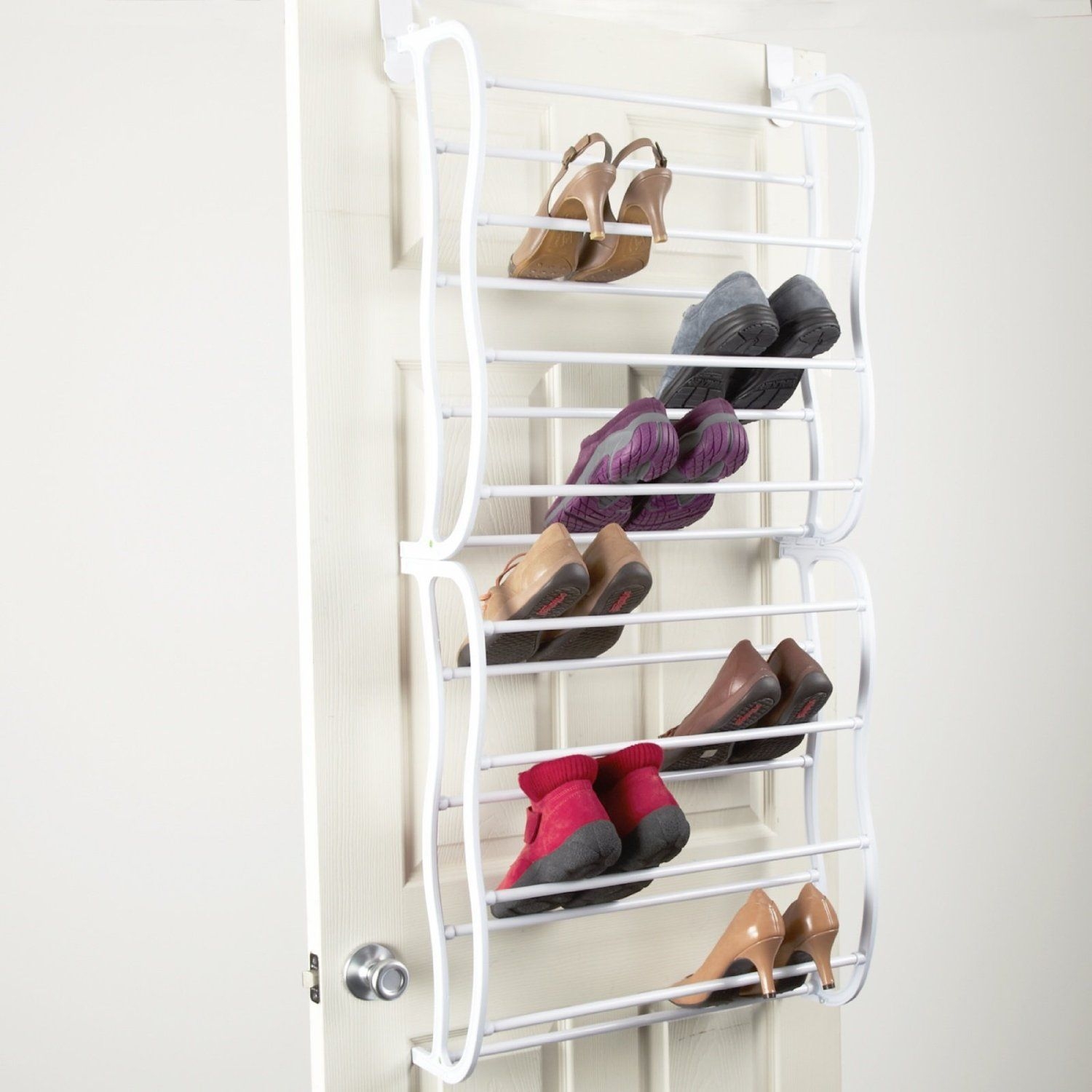 49 off on 24 Pair Hanging Shoe Rack Organiser