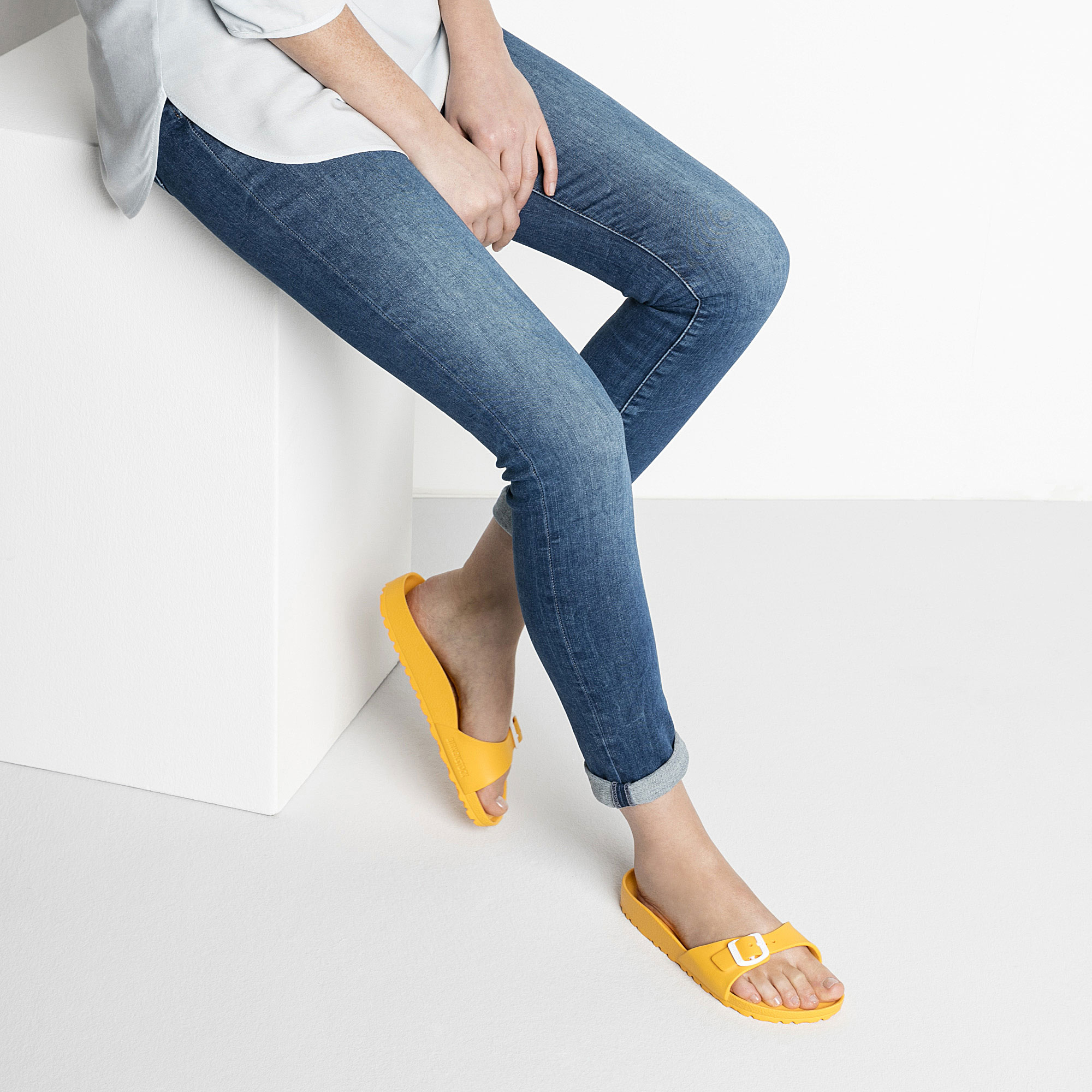 birkenstock eva scuba yellow