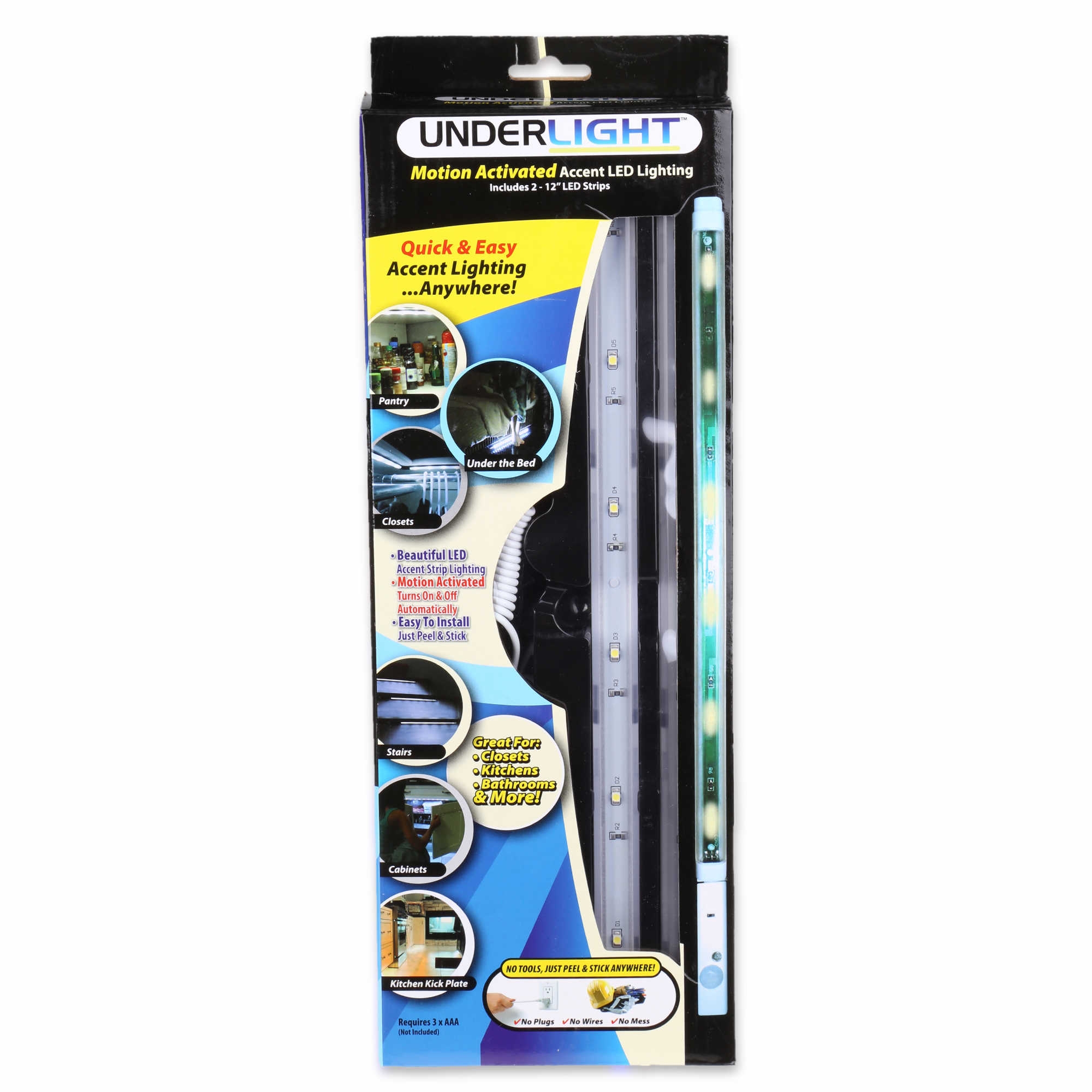 50 Off On Underlight Pack Of 2 Motion Activated Accent Lighting