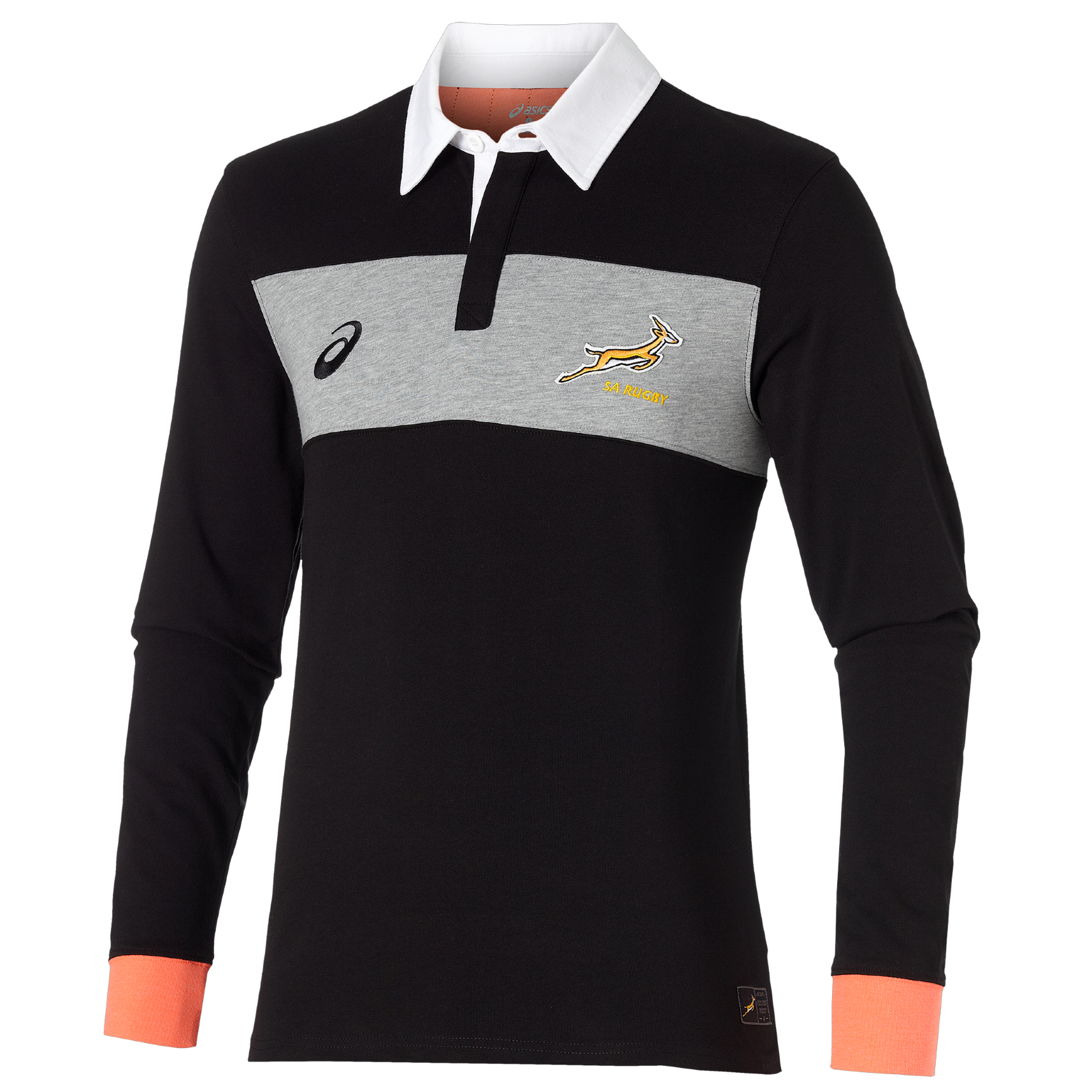 long sleeve springbok rugby jersey