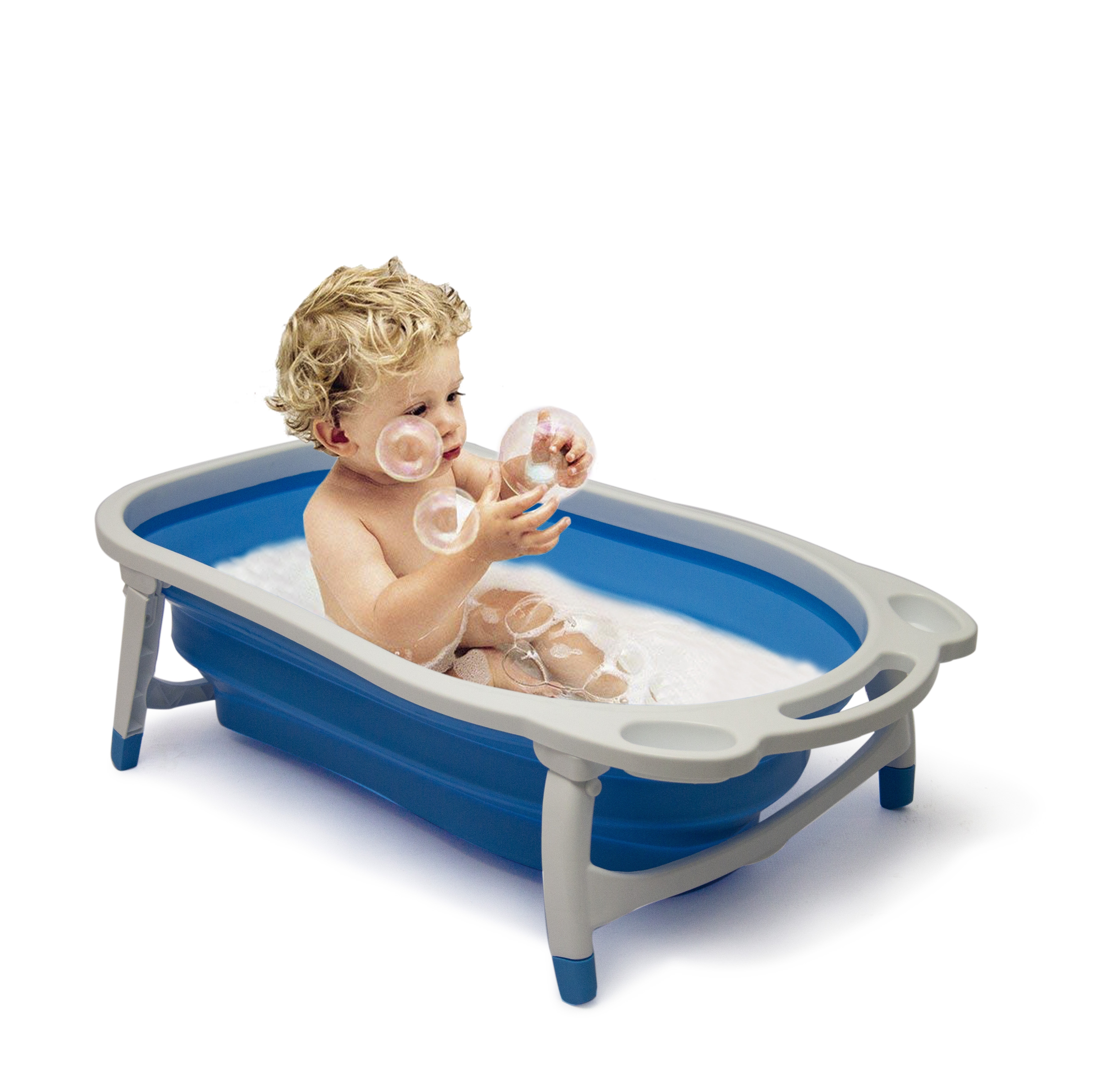 43% off on Folding Temperature Sensitive Baby Bath