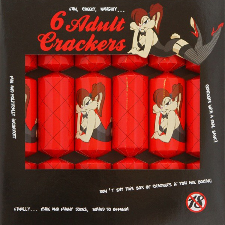 34 Off On Pack Of 6 Naughty Christmas Crackers