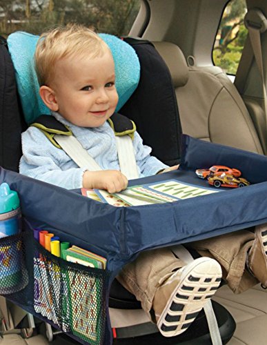 kids snack and play tray
