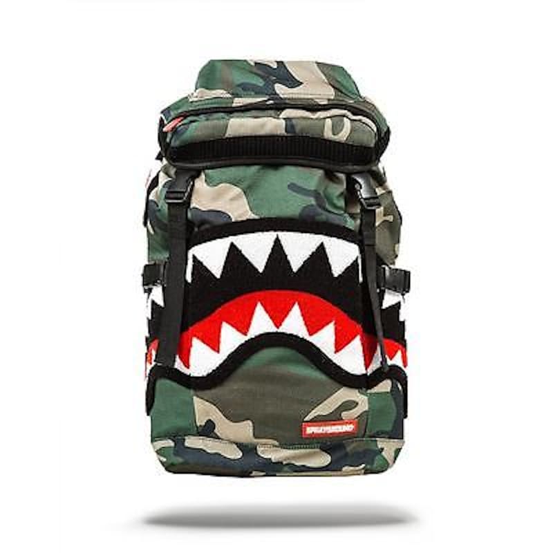 49% off on Sprayground Camo Shark Top Loader Backpack (Limited Edition) | www.semadata.org