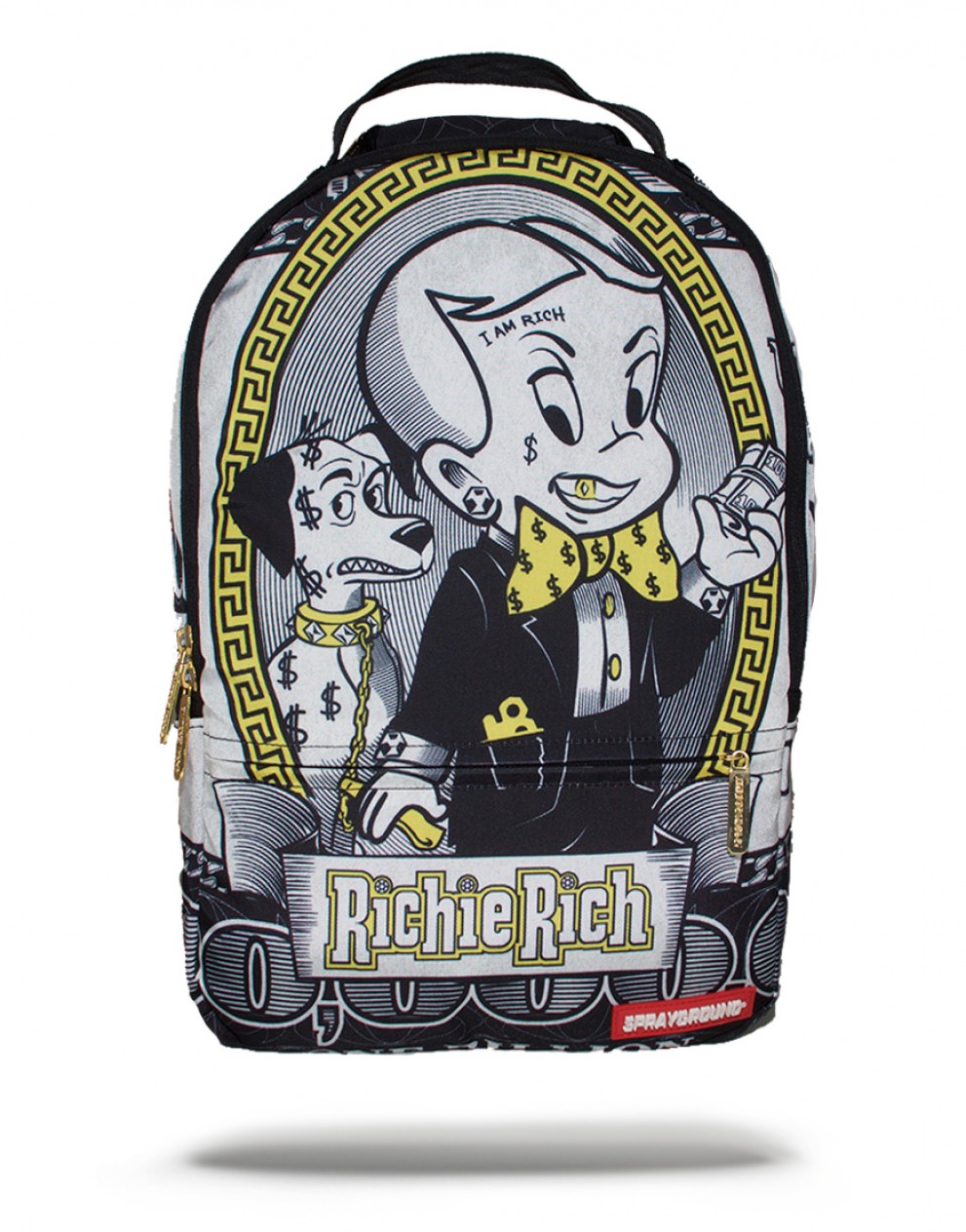 sprayground backpack richie rich