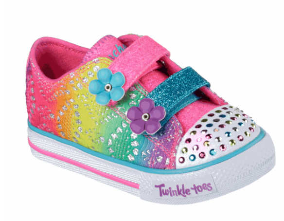 twinkle toes rainbow shoes