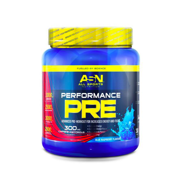 38 off on Advanced PreWorkout for Increased Energy Blue Raspberry