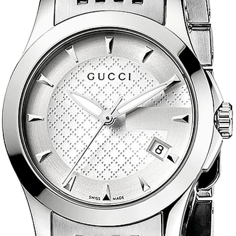 55% off on Gucci Ladies G Timeless Diamond-patterned Watch | 0