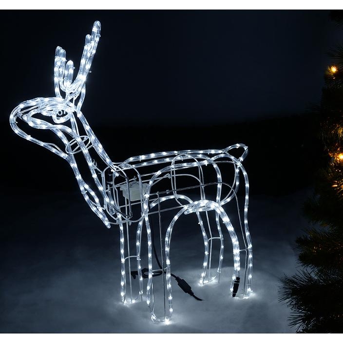 33 off on Twinkle 3D LED Grazing Reindeer with Moving Head Christmas Light (120 x 90cm