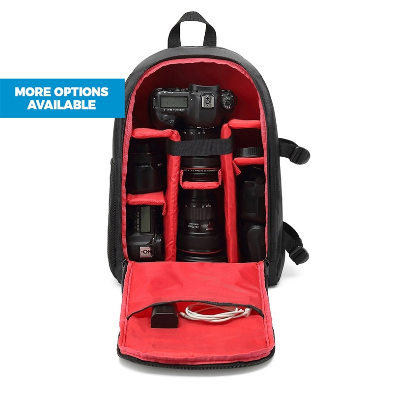 30 off on Camera Backpack With Secure Tripod Strap