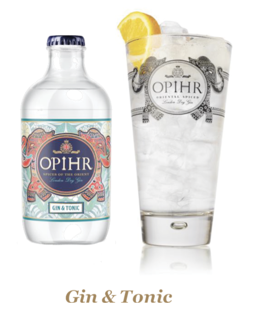 34 off on Opihr Pack of 12, ReadytoDrink 275ml Premium Gin & Tonic