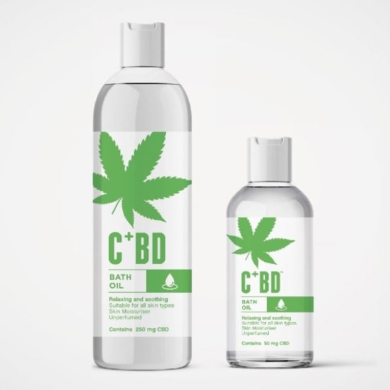 Moisturizing CBD Bath Oil (Multiple Options Available)