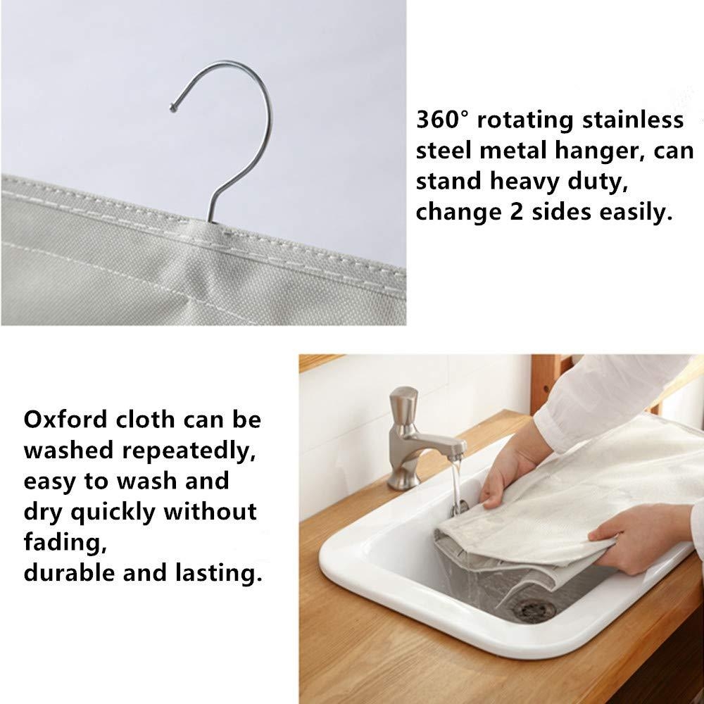 43 Off On Easy Store Grey Dual Sided Hanging Closet Organiser