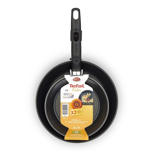 43 off on 20cm and 26cm Extra NonStick Frying Pan Set