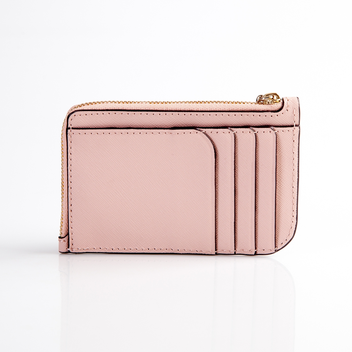 29 off on Kate Spade LZip Leather Card Holder with Keychain