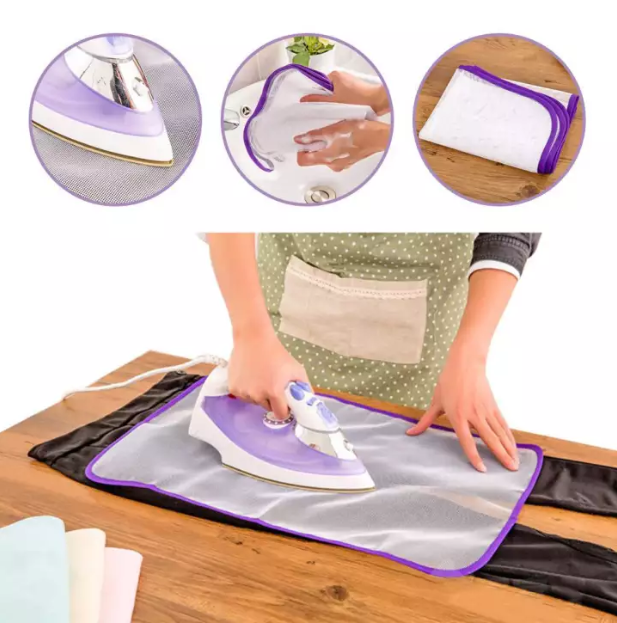 48 off on Pack of 2 Heat Resistant Protective Ironing Cloths (40 x 60cm)