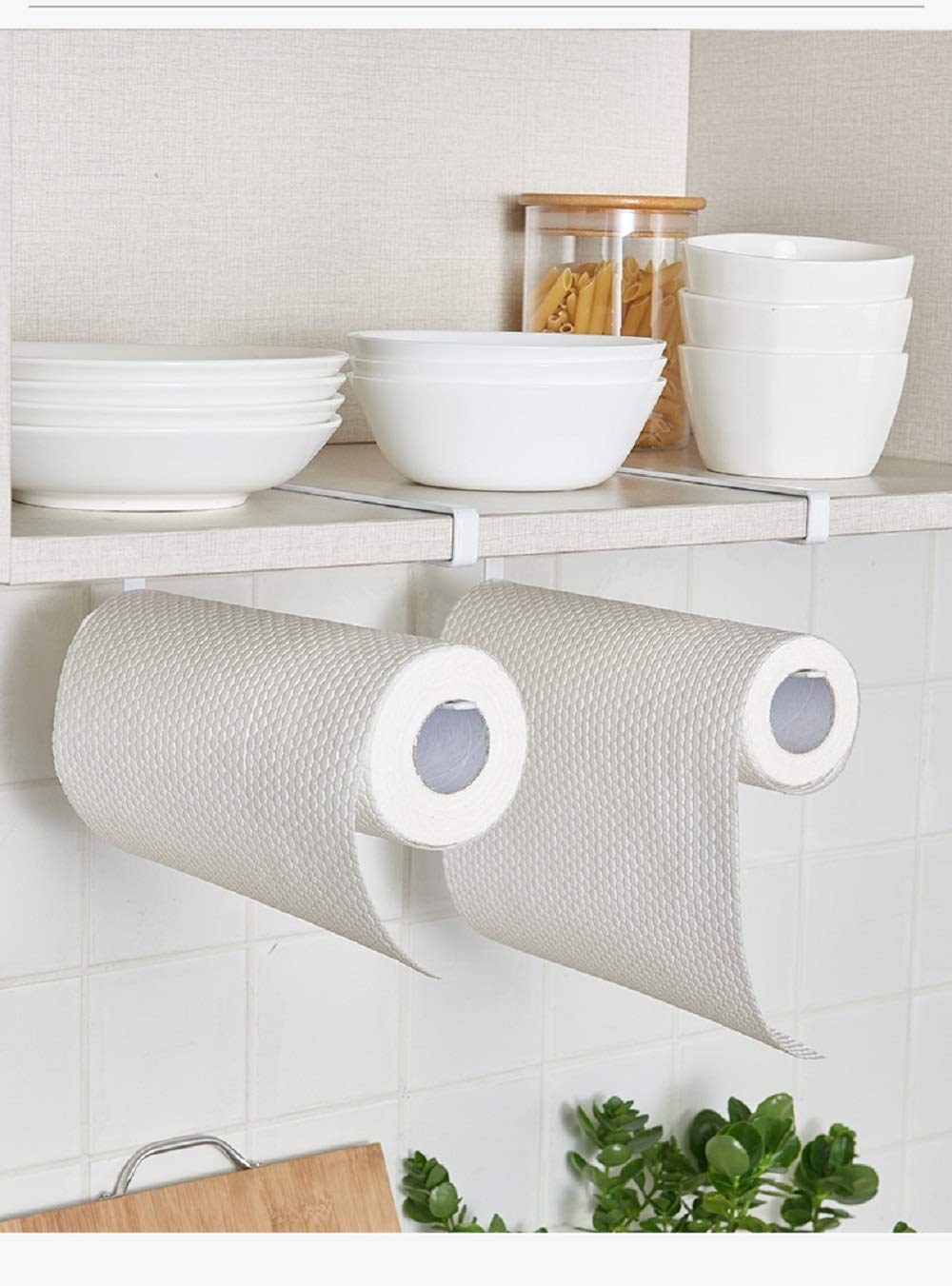 40 off on Store Ease Pack of 2 Undershelf Paper Towel Holders