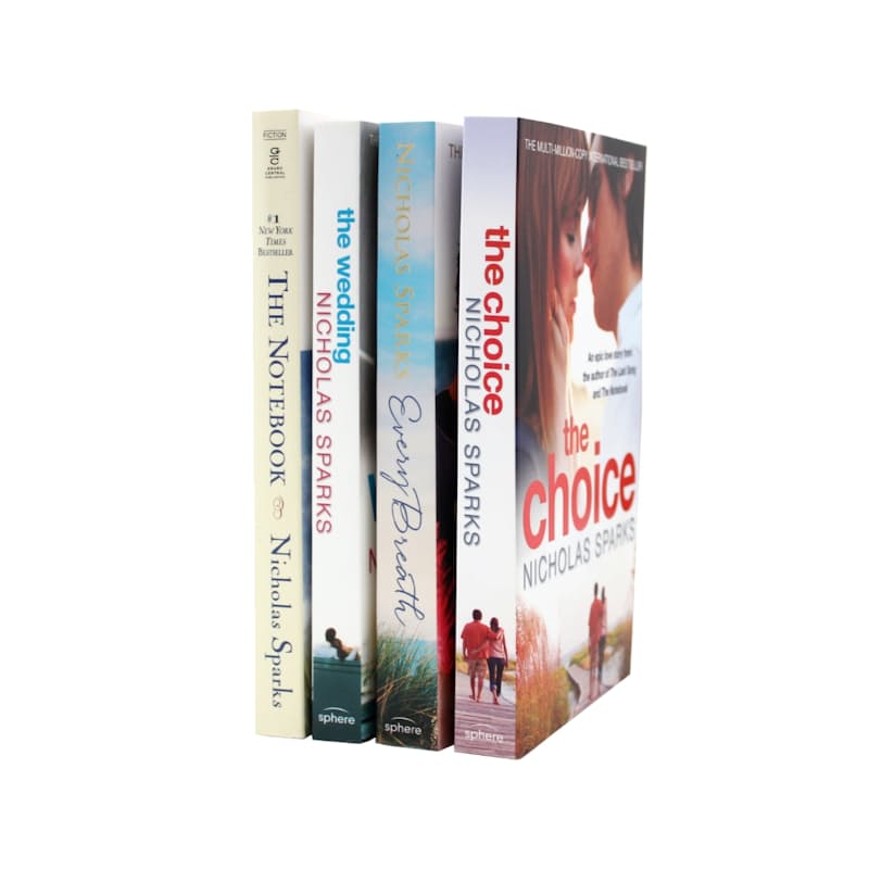 57 Off On Nicholas Sparks Adult Romance Fiction Bundle 4 Books