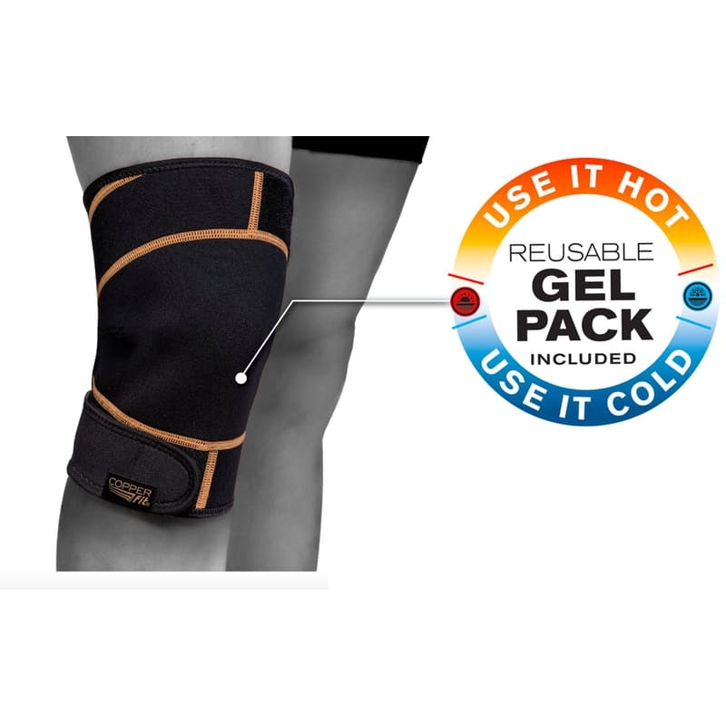 34 off on Copper Fit Rapid Relief Knee Sleeve with Hot/Cold Therapy