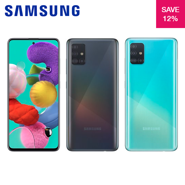 12% off on Samsung Galaxy A51 (2020)
