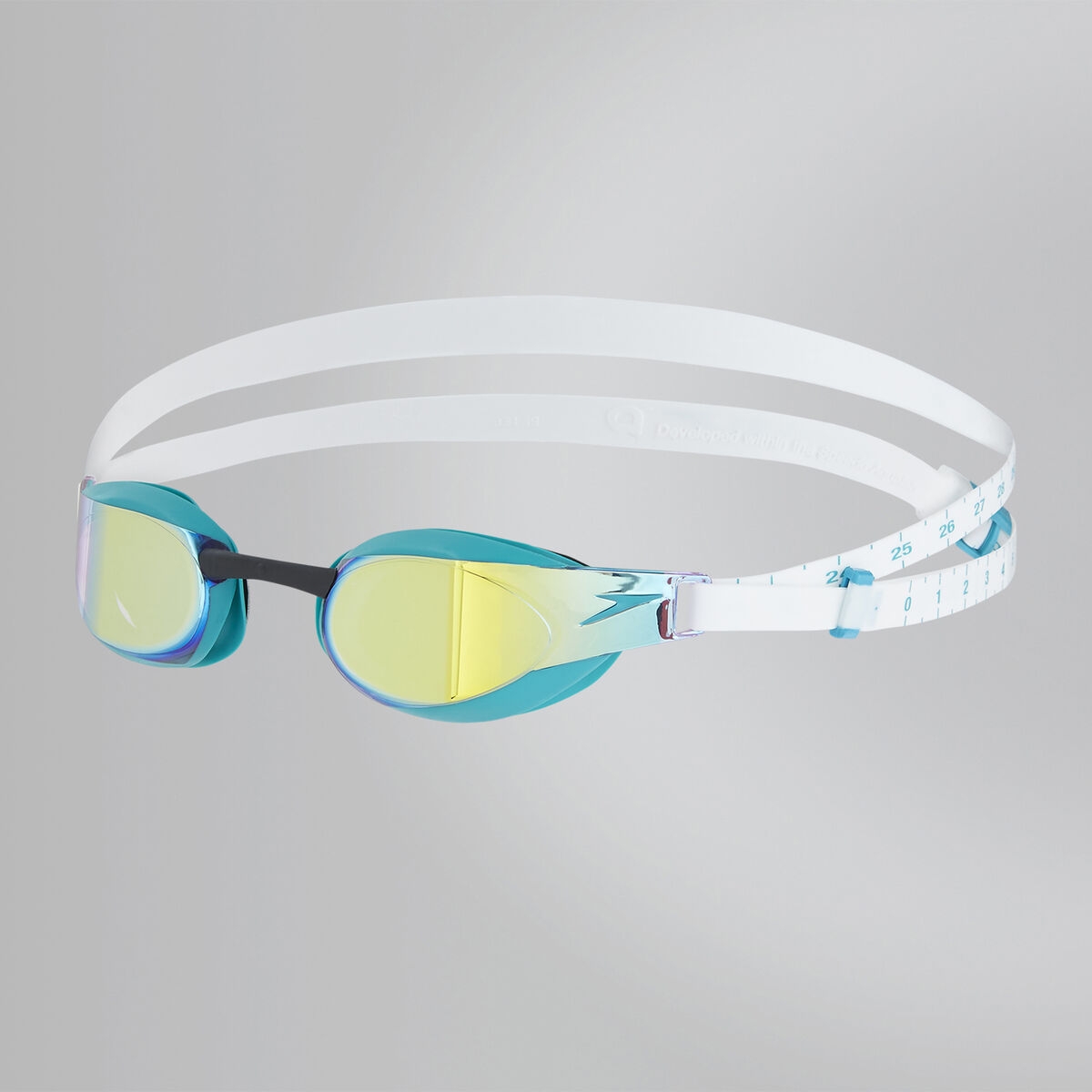 speedo fastskin elite mirrored goggles