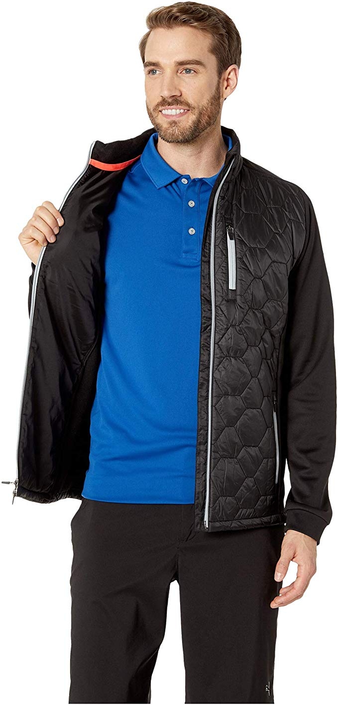 puma men's dassler pwrwarm golf jacket