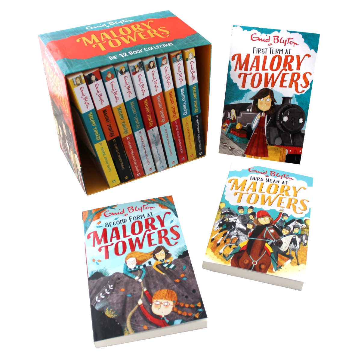 60% Off On Enid Blyton Malory Towers Collection Box Set (12 Books ...