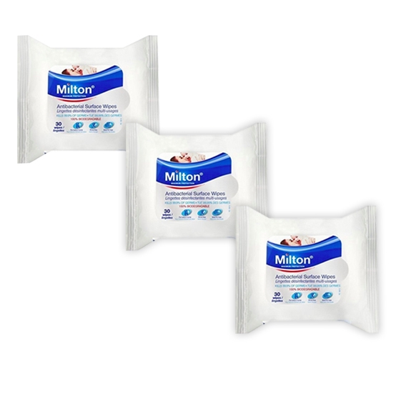 milton baby wipes