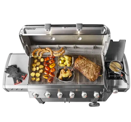 18 off on er Genesis II 6 Burner GBS ZA Stainless Steel Gas Braai