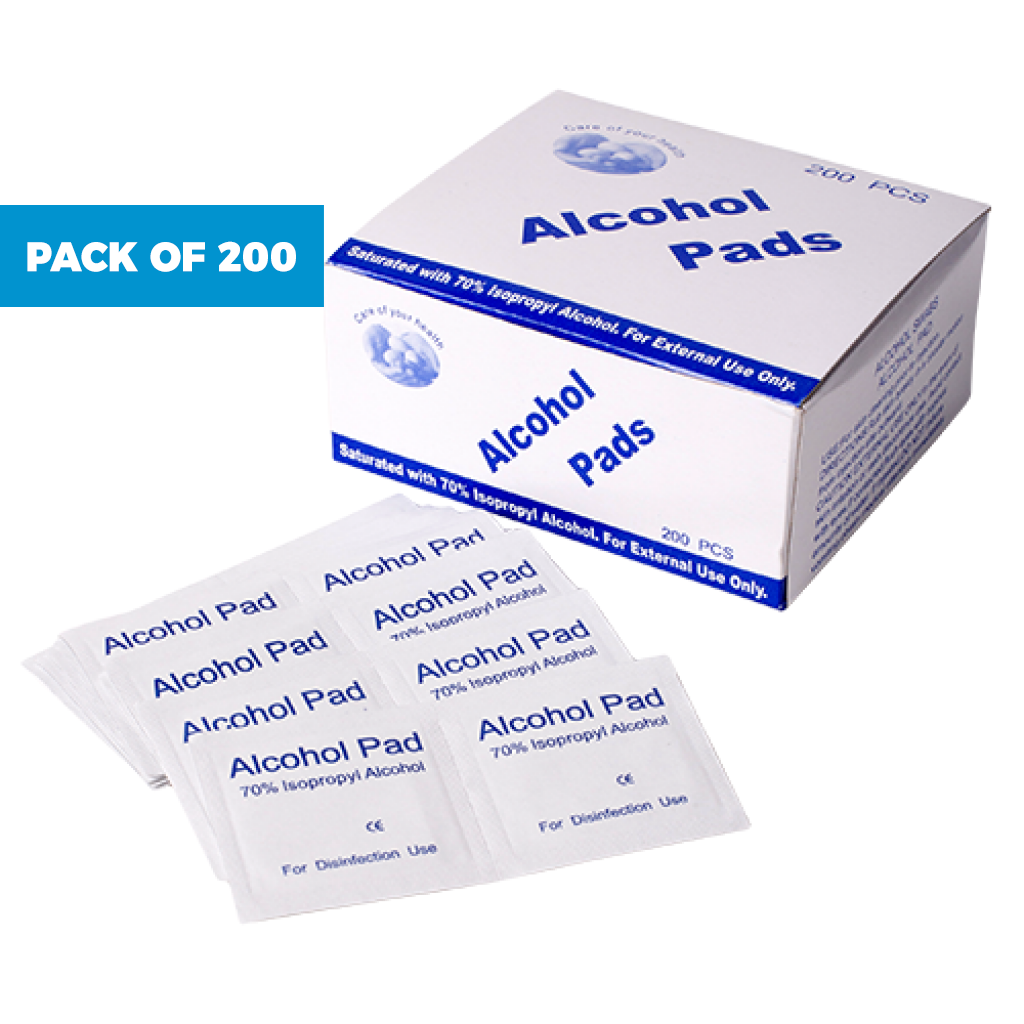 26 off on Pack of 200 Disinfecting 70 Alcohol Swabs