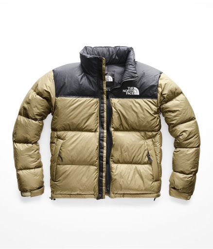 the north face 1996 retro nuptse jacket tumbleweed green