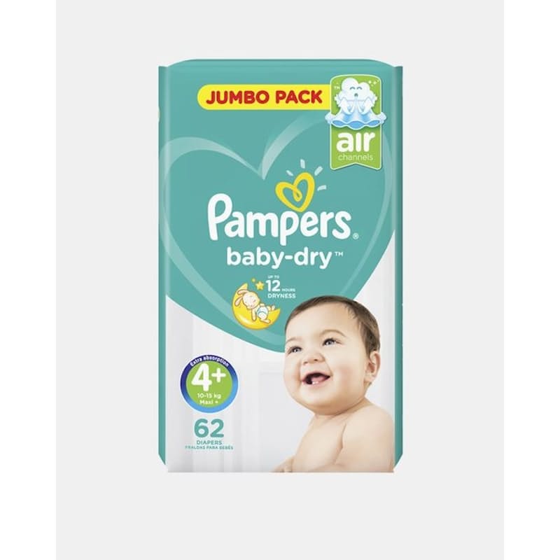 Pack of 2 Jumbo Pack Active Baby Nappies (Multiple Sizes Available ...