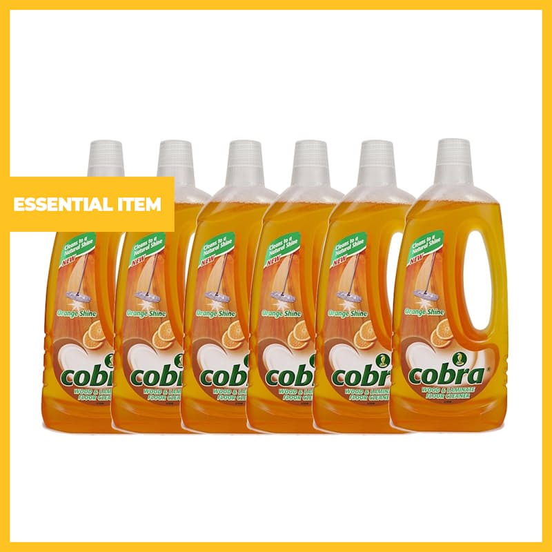 16 Off On Cobra 6 Pack Of Wood And Laminate Floor Cleaner