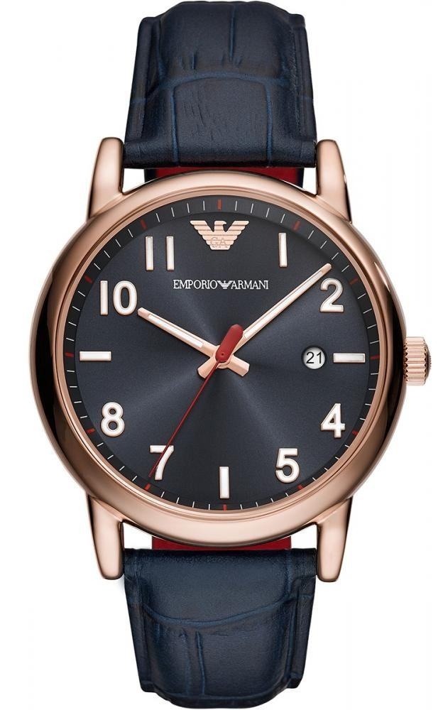 armani rubber strap watch