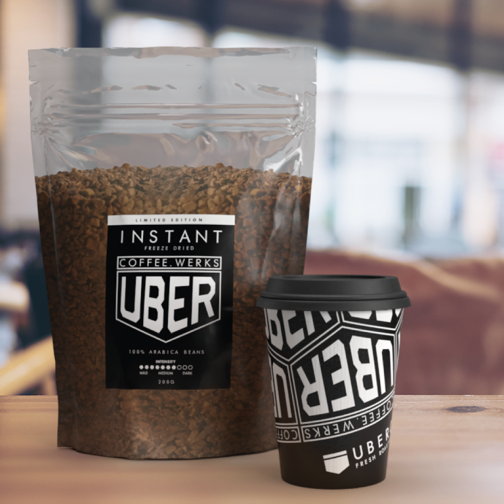 17 off on Uber Coffee Pack of 50 Nespresso Compatible Capsules & 400g Instant Coffee