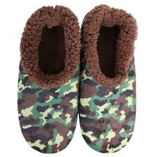 camo slippers