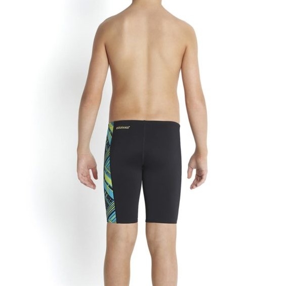 Speedo Boys Wavaweave Allover Panel Jammer Swim Shorts