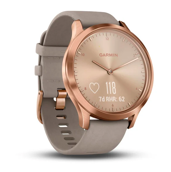 vivomove hr premium fitness hybrid smart watch