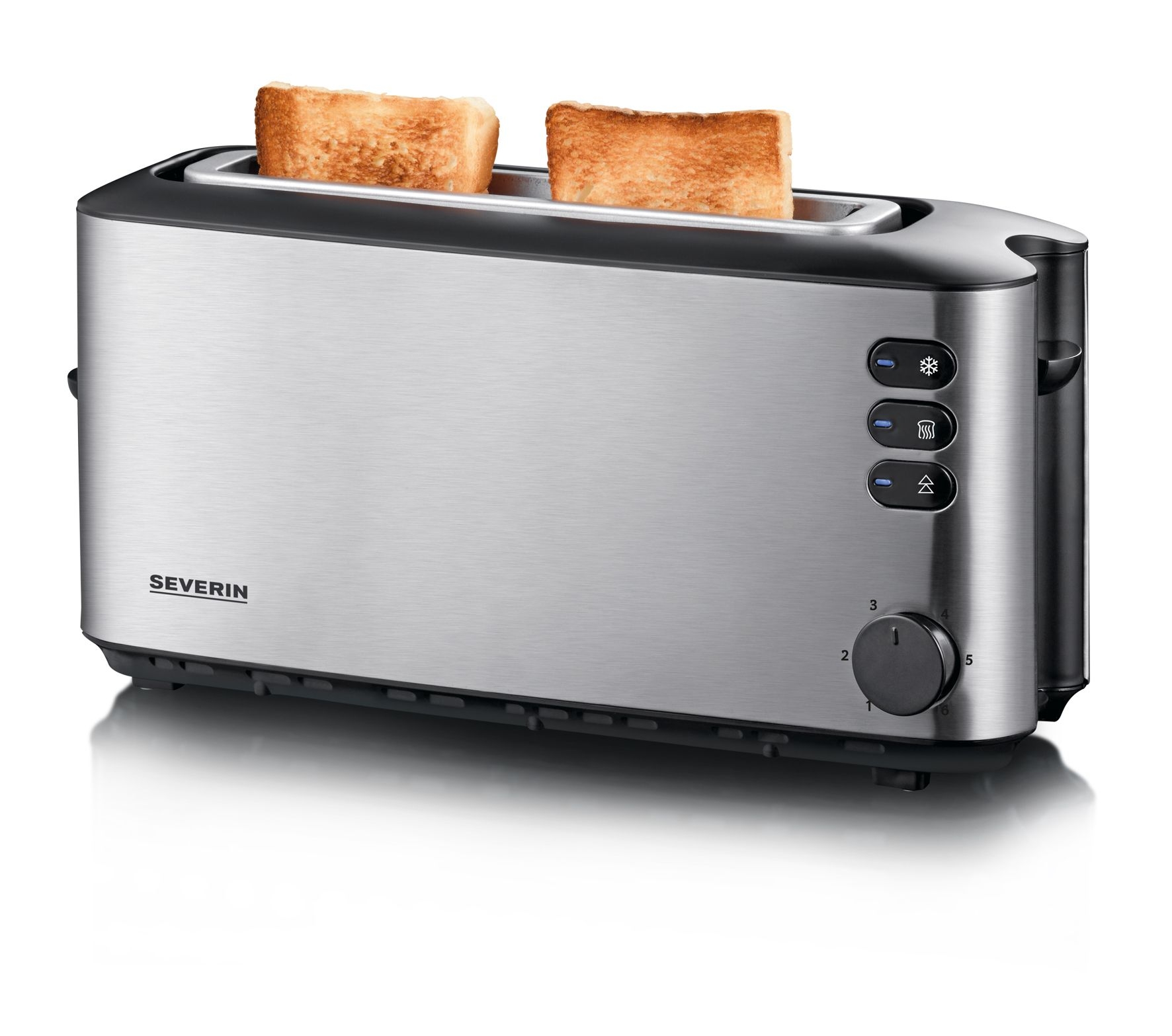 20 off on Inox Long Slot 1000W 2 Slice Slimline Toaster