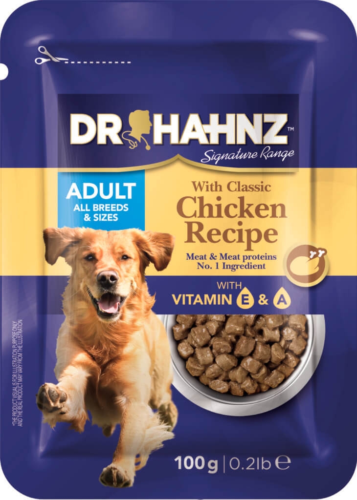 Pack of 24 Wet Dog Food Pouches (100g Each) OneDayOnly.co.za