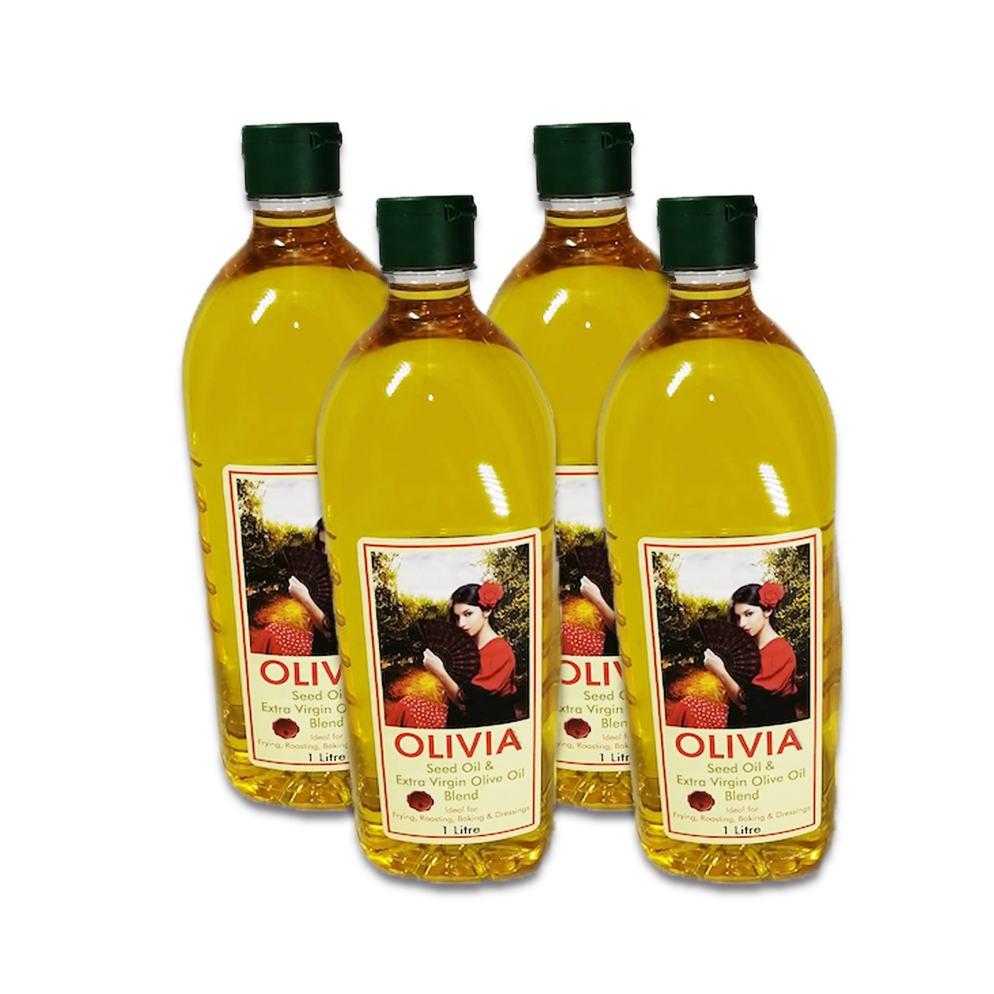 Pack of 4 Seed & Extra Virgin Olive Oil Blend (1L each) OneDayOnly.co.za