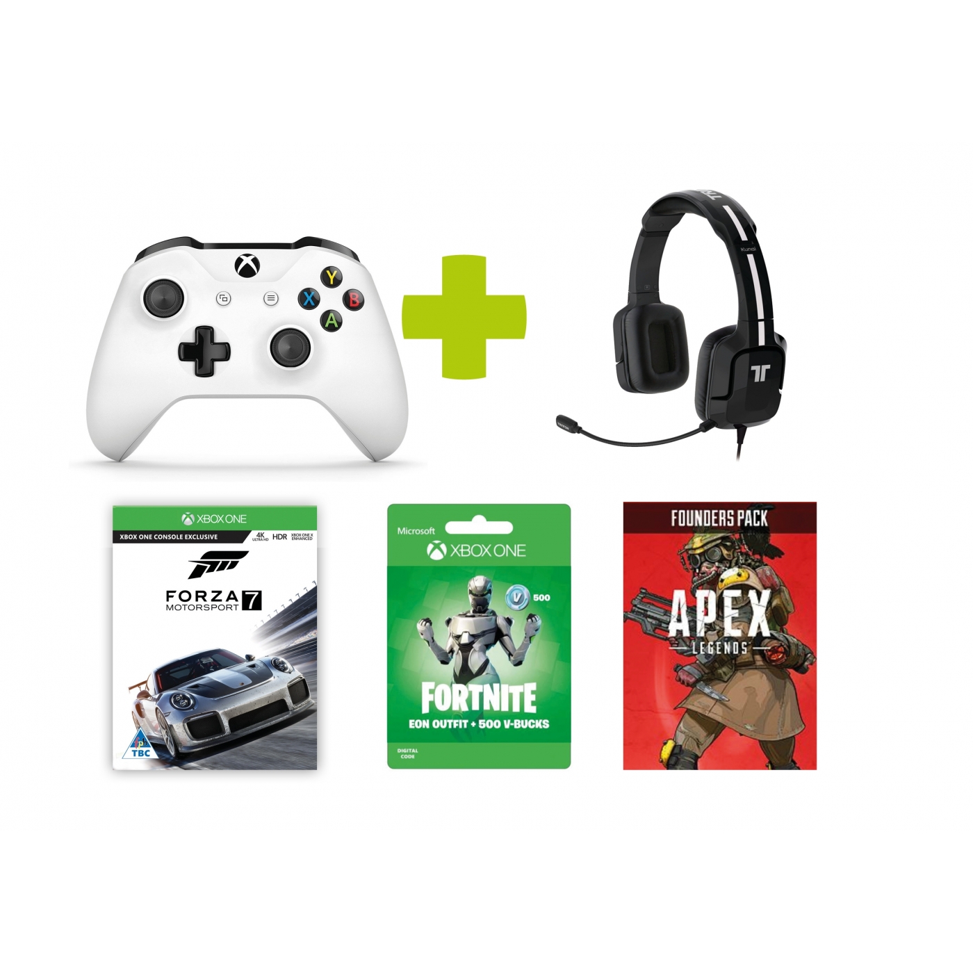 xbox wireless controller and headset bundle