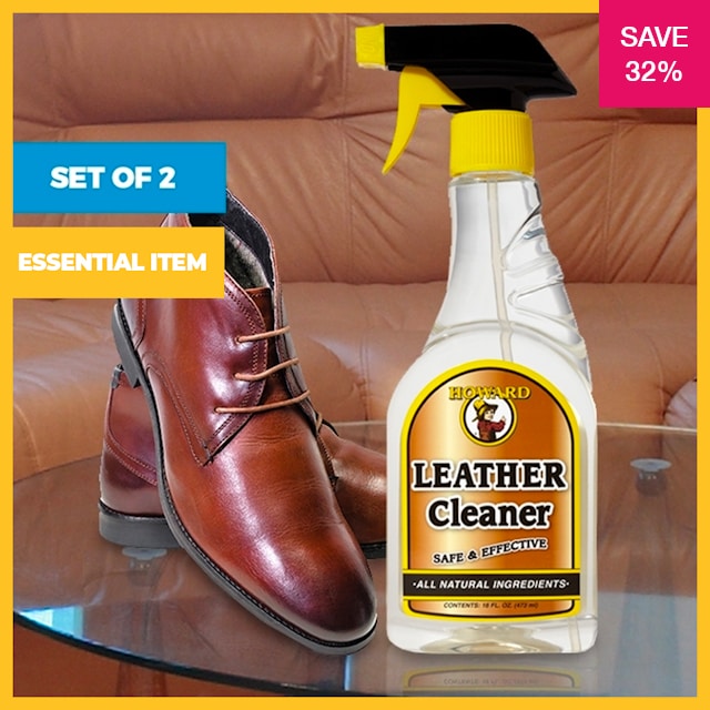 32% off on Set of 2 Leather Cleaners (237ml per unit)
