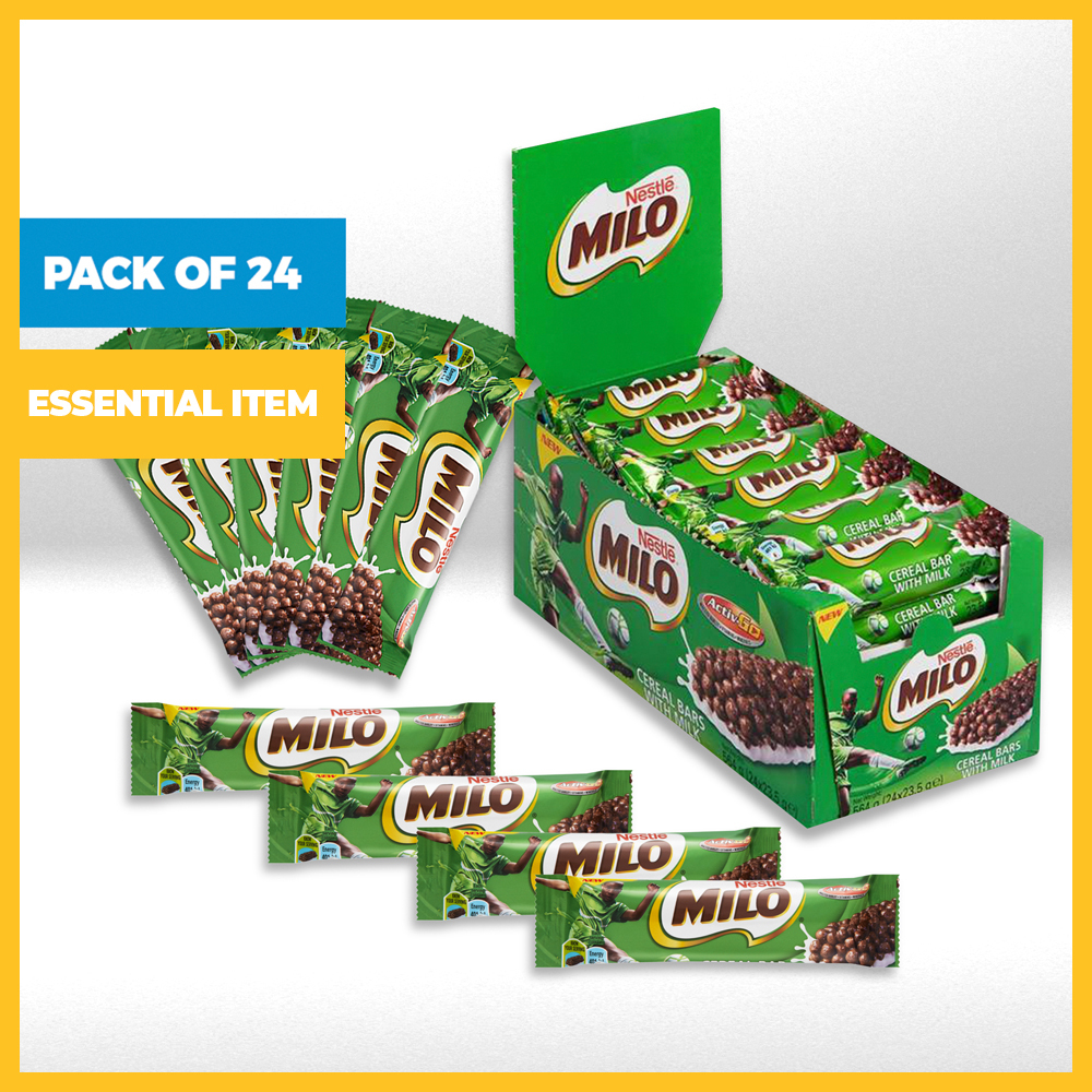 17 off on Nestlé Pack of 24 Milo Cereal Bars OneDayOnly.co.za
