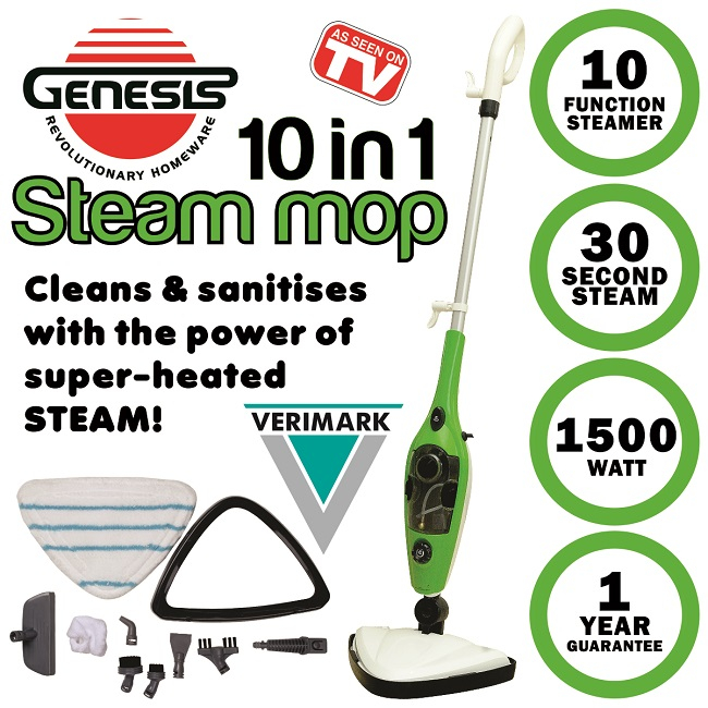 10in1 Steam Mop (As Seen on TV) OneDayOnly.co.za