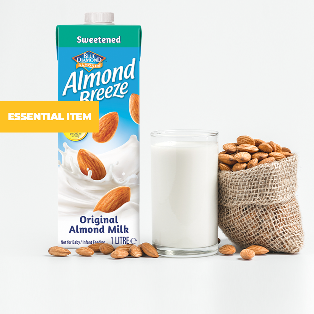 Pack of 12 Sweetened Almond Milk (1L each) OneDayOnly.co.za