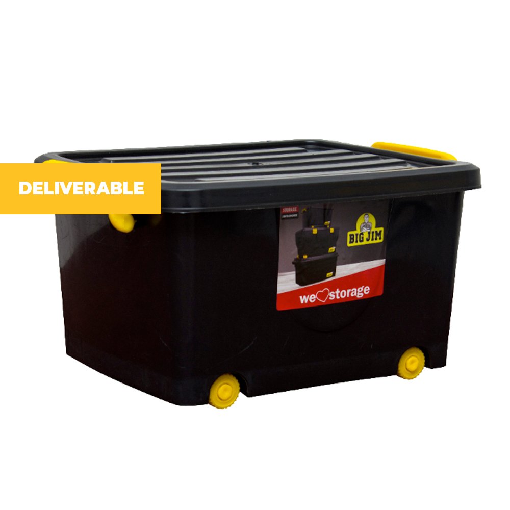 Pack of 32L & 55L Roller Storage Containers