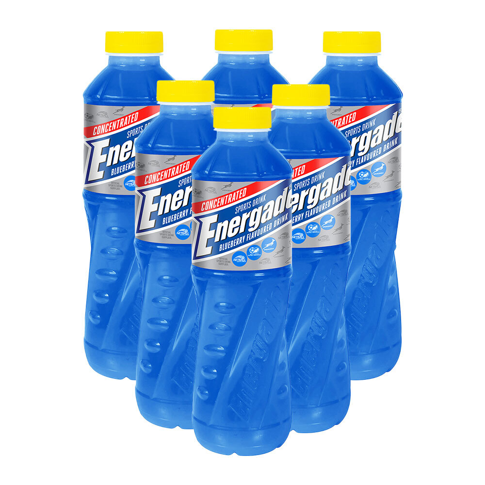 Pack of 6, 750ml Flavoured Sports Drink Concentrate OneDayOnly.co.za