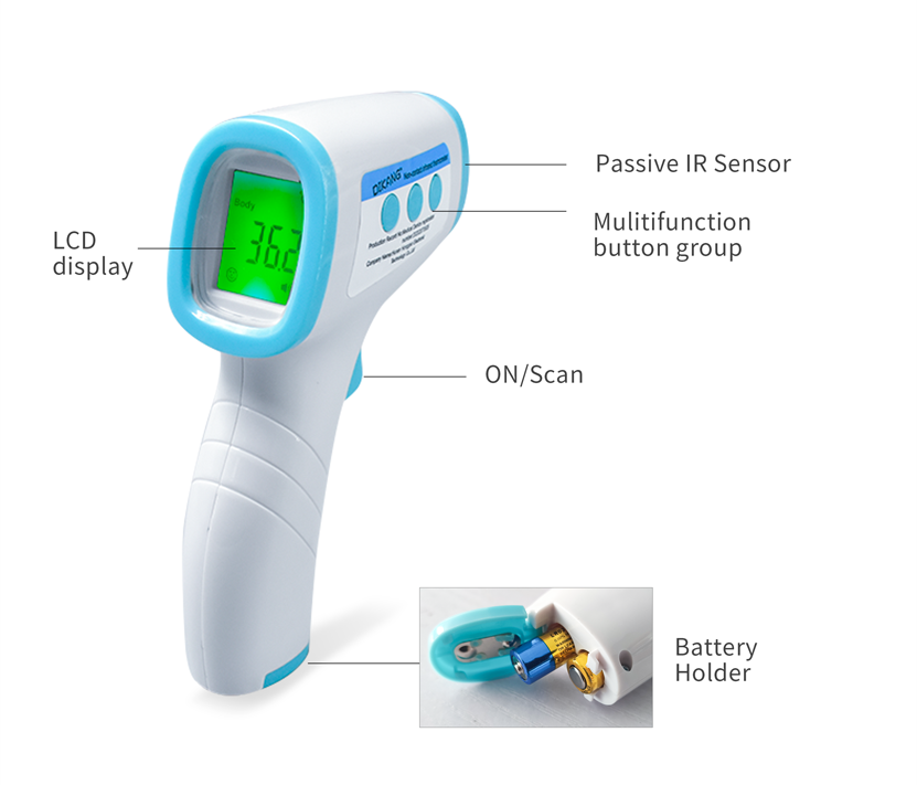 HG01 Noncontact Infrared Forehead Thermometer OneDayOnly.co.za